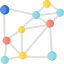 Model of connected dots